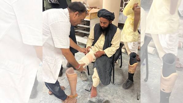 India’s ‘humanitarian’ help to Taliban-ruled Afghanistan: Medicos organise Jaipur foot camp in Kabul