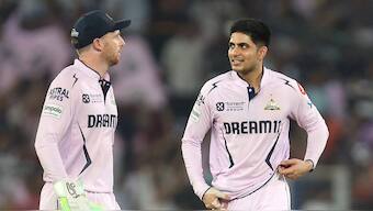 Jos Buttler and Shubman Gill played together for Gujarat Titans in IPL 2025. Images: Reuters
