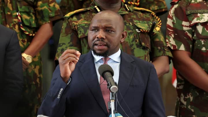Kenya interior minister accuses protesters of plotting coup as unrest turns deadly