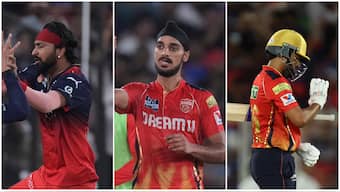 Krunal Pandya's miserly spell, Arshdeep Singh's triple-strike in the 20th over and Shreyas Iyer's early dismissal were among the standout moments from the final of the 2025 Indian Premier League between Royal Challengers Bengaluru and Punjab Kings in Ahmedabad. AP/Reuters