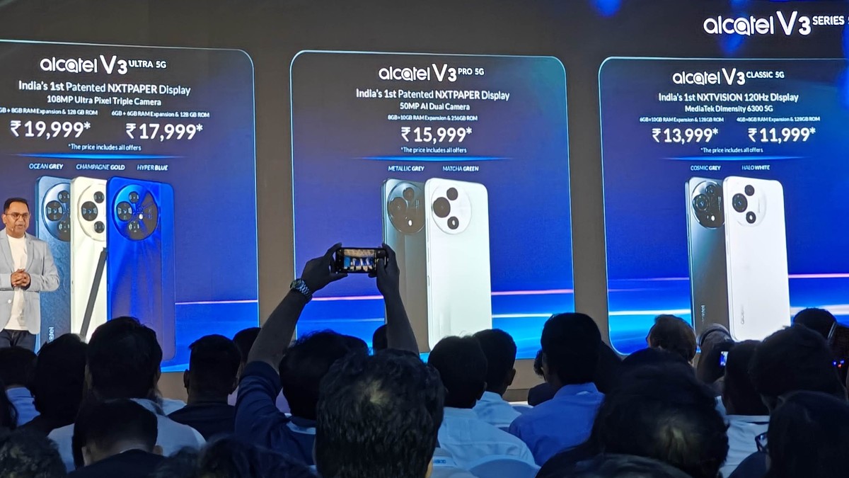Alcatel returns with the launch of V3 series of smartphones in India: Key features, price, availability Alcatel returns with the launch of V3 series of smartphones in India: Key features, price, availability