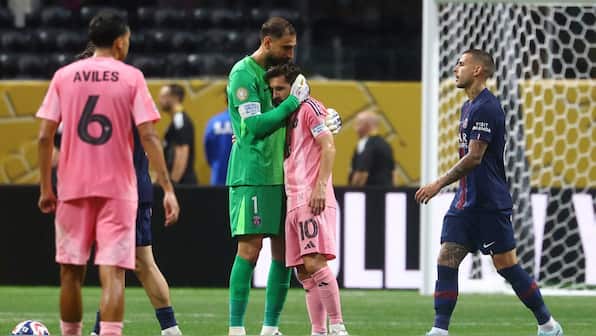 Lionel Messi trolled by Cristiano Ronaldo fans as PSG humiliate Inter Miami in Club World Cup exit