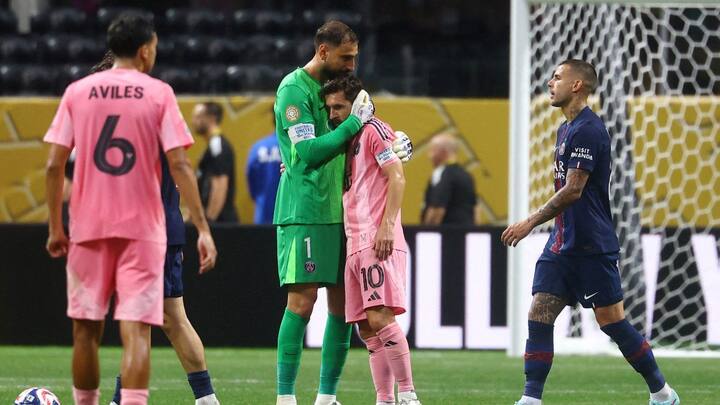 Lionel Messi trolled by Cristiano Ronaldo fans as PSG humiliate Inter Miami in Club World Cup exit