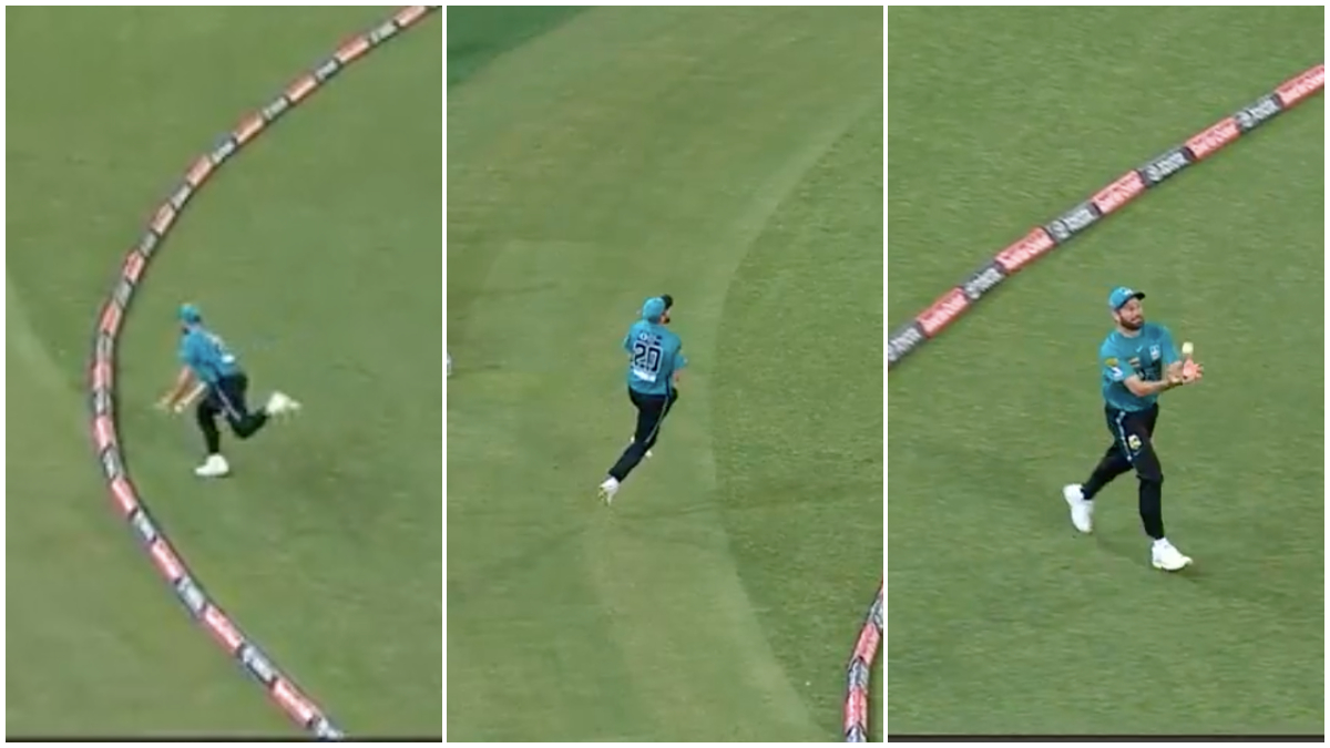 Michael Neser's catch during the BBL 12 final between Brisbane Heat and Perth Scorchers was cited as one of the reasons behind the MCC deeming such catches as illegal. Image credit: Screengrab of video posted by @7Cricket on X Michael Neser's catch during the BBL 12 final between Brisbane Heat and Perth Scorchers was cited as one of the reasons behind the MCC deeming such catches as illegal. Image credit: Screengrab of video posted by @7Cricket on X