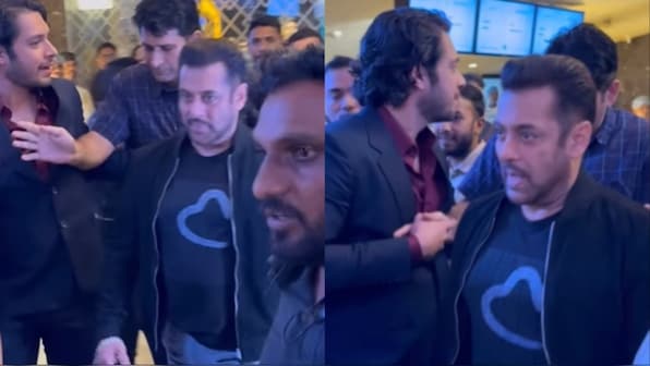 Sitaare Zameen Par premiere: Salman Khan's bodyguard pushes away Aamir Khan’s son Junaid Khan - watch video