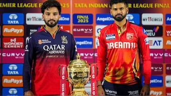 One out of PBKS or RCB is set to break their IPL trophy drought. Image: PTI
