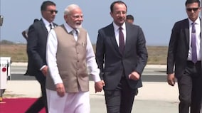 PM Modi arrives in Cyprus, first Indian PM to visit in over 20 years