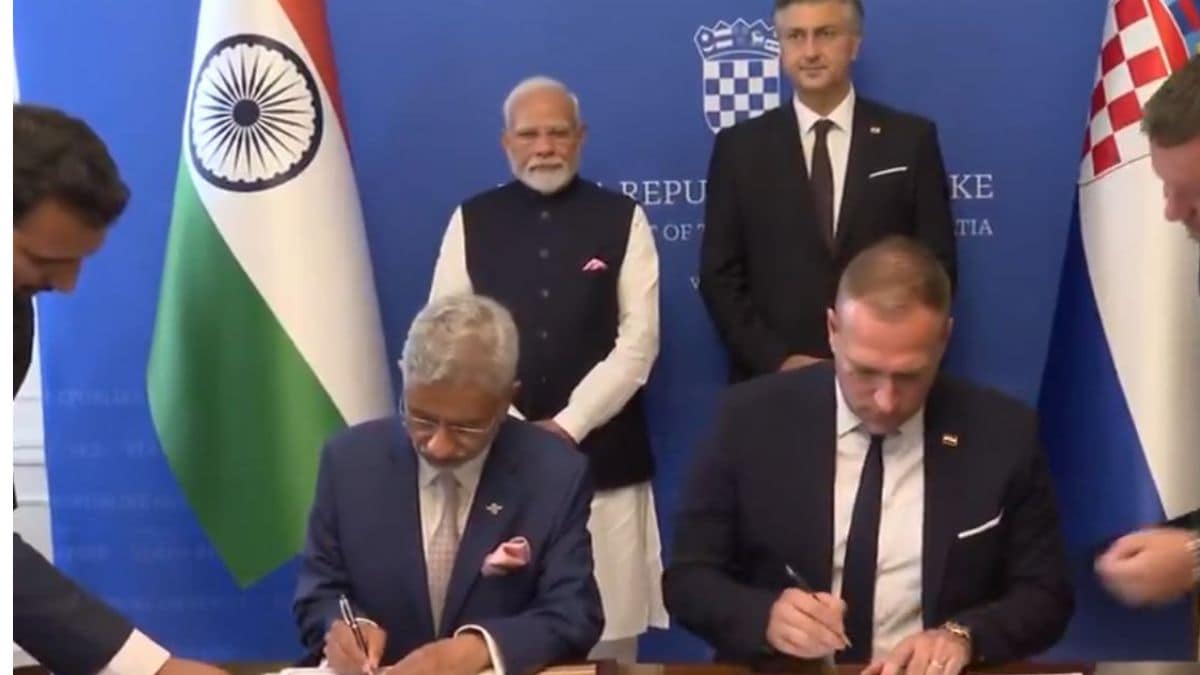 PM Modi holds talks with Croatian PM Plenkovic in Zagreb, signed key agreements