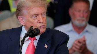 President Donald Trump delivers remarks as he hosts a "One, Big, Beautiful" event in the East Room of the White House on June 26, 2025 in Washington, DC. Image- AFP