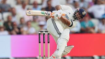India vice-captain Rishabh Pant brought up his 7th Test century in 1st Test vs England. Image: AP