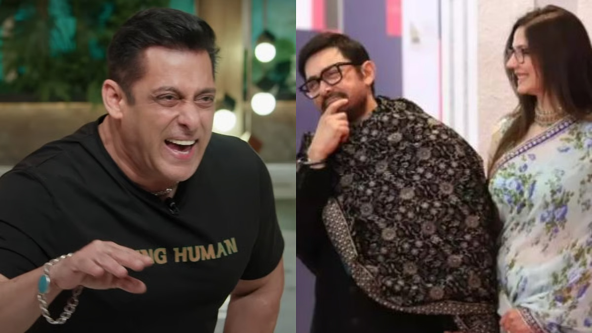 Netflix's 'The Great Indian Kapil Show'— Salman Khan takes a hilarious dig at Aamir Khan and Gauri Spratt's relationship: 'Until he achieves perfection in marriage...' Netflix's 'The Great Indian Kapil Show'— Salman Khan takes a hilarious dig at Aamir Khan and Gauri Spratt's relationship: 'Until he achieves perfection in marriage...'