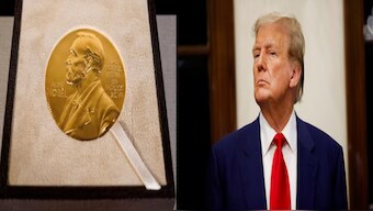 Giving the US President the Nobel would complete the Trumpian loop: From him being a Deep State challenger to a Deep State player. Images: Reuters 