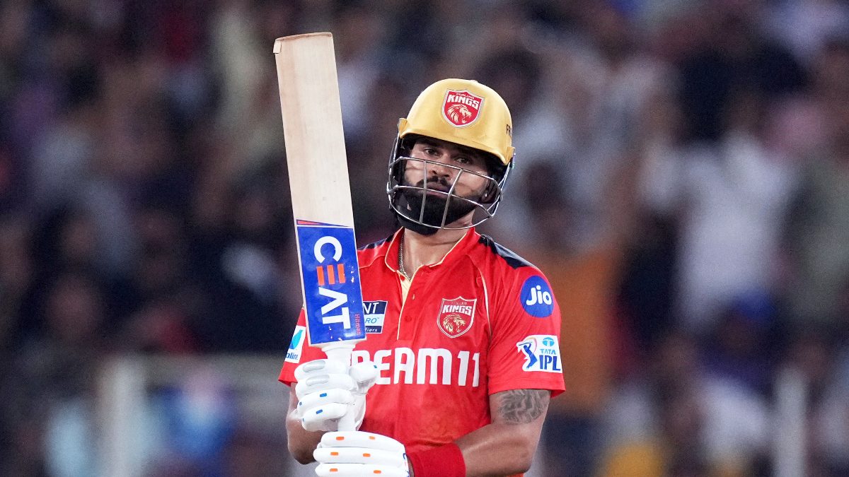 Shreyas Iyer played a perfect captain's knock to help PBKS reach the IPL 2025 final. Image: AP Shreyas Iyer played a perfect captain's knock to help PBKS reach the IPL 2025 final. Image: AP