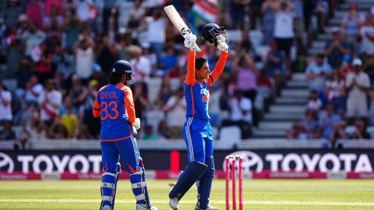 Smriti Mandhana begins England tour with a bang with a historic century at Trent Bridge: 'Absolutely breath-taking' Smriti Mandhana begins England tour with a bang with a historic century at Trent Bridge: 'Absolutely breath-taking'