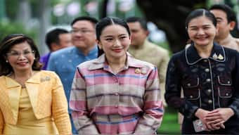 Thailand’s Prime Minister Paetongtarn Shinawatra arrives ahead of a cabinet meeting as she battles to stay in power after drawing sharp criticism of her handling of a border row with Cambodia and the government has promised a cabinet reshuffle this week, at the Government House, in Bangkok, Thailand, on Tuesday.  Reuters