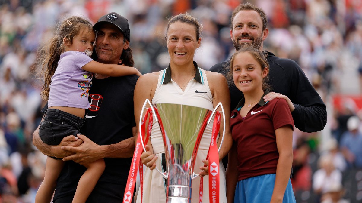 After scripting history at Queen's Club, Tatjana Maria sets sights on playing doubles with daughter After scripting history at Queen's Club, Tatjana Maria sets sights on playing doubles with daughter