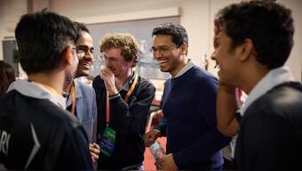 India's Team MGD1 won the 2025 FIDE World Rapid Team Chess Championship in London. Image: FIDE on X