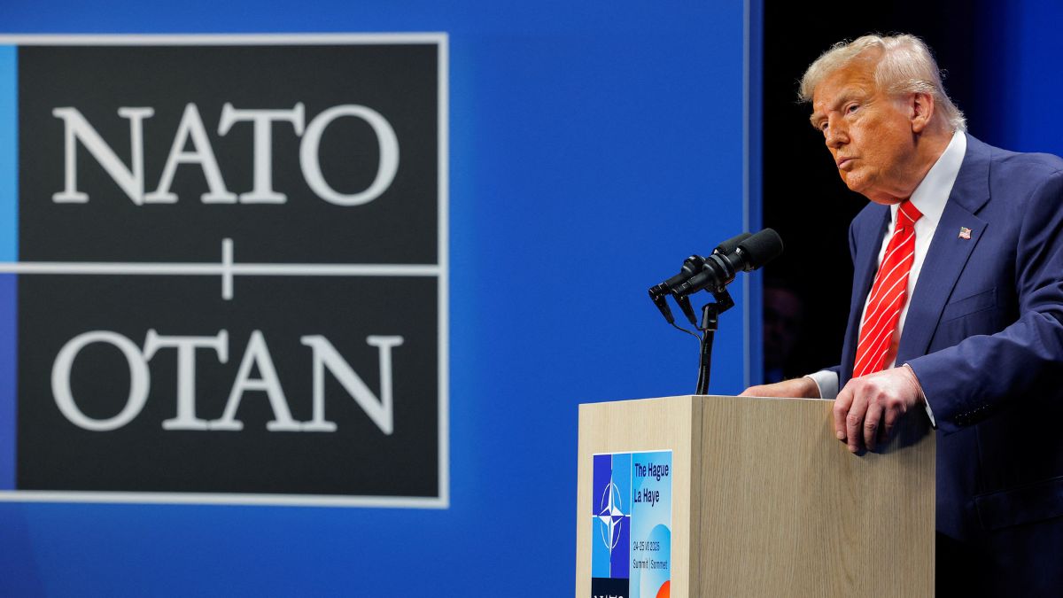 US President Donald Trump speaks during a press conference, at the Nato summit in The Hague, Netherlands, June 25, 2025. File Image/Reuters US President Donald Trump speaks during a press conference, at the Nato summit in The Hague, Netherlands, June 25, 2025. File Image/Reuters