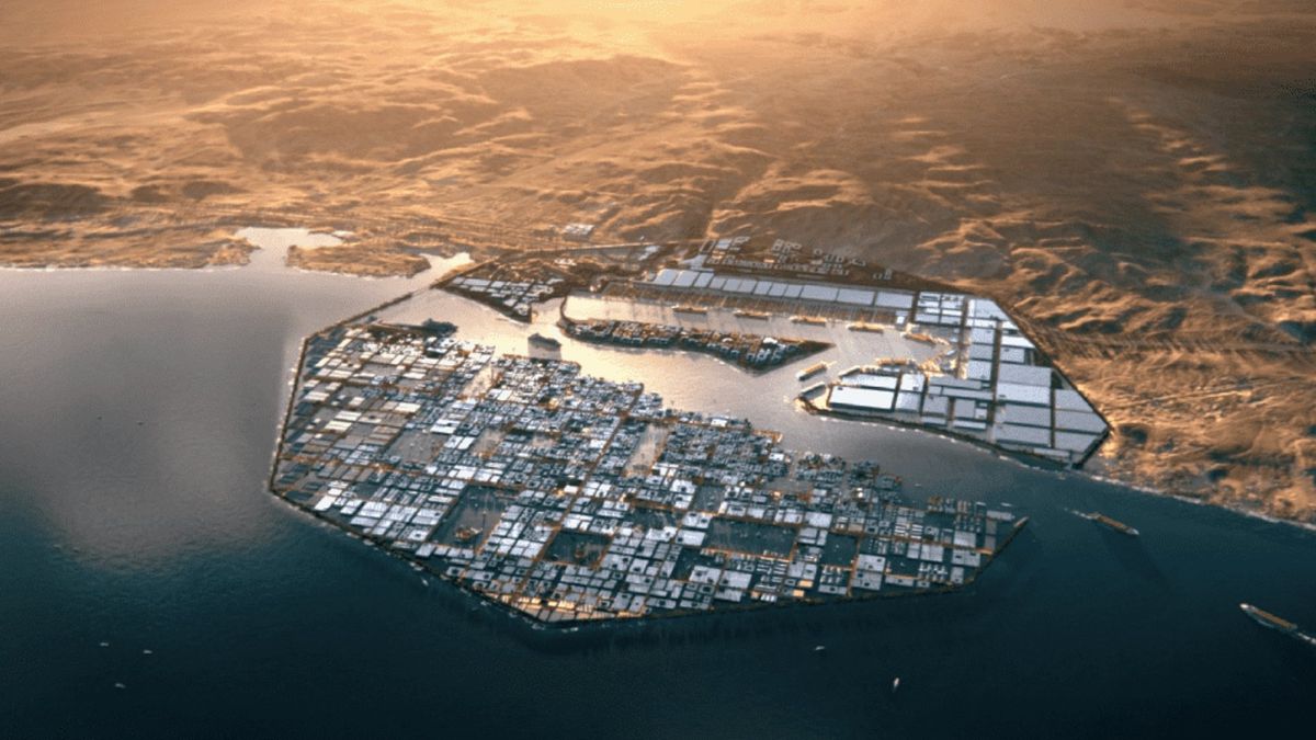 6 things to know about the giant port at world’s biggest construction site in Saudi Arabia’s floating complex 6 things to know about the giant port at world’s biggest construction site in Saudi Arabia’s floating complex