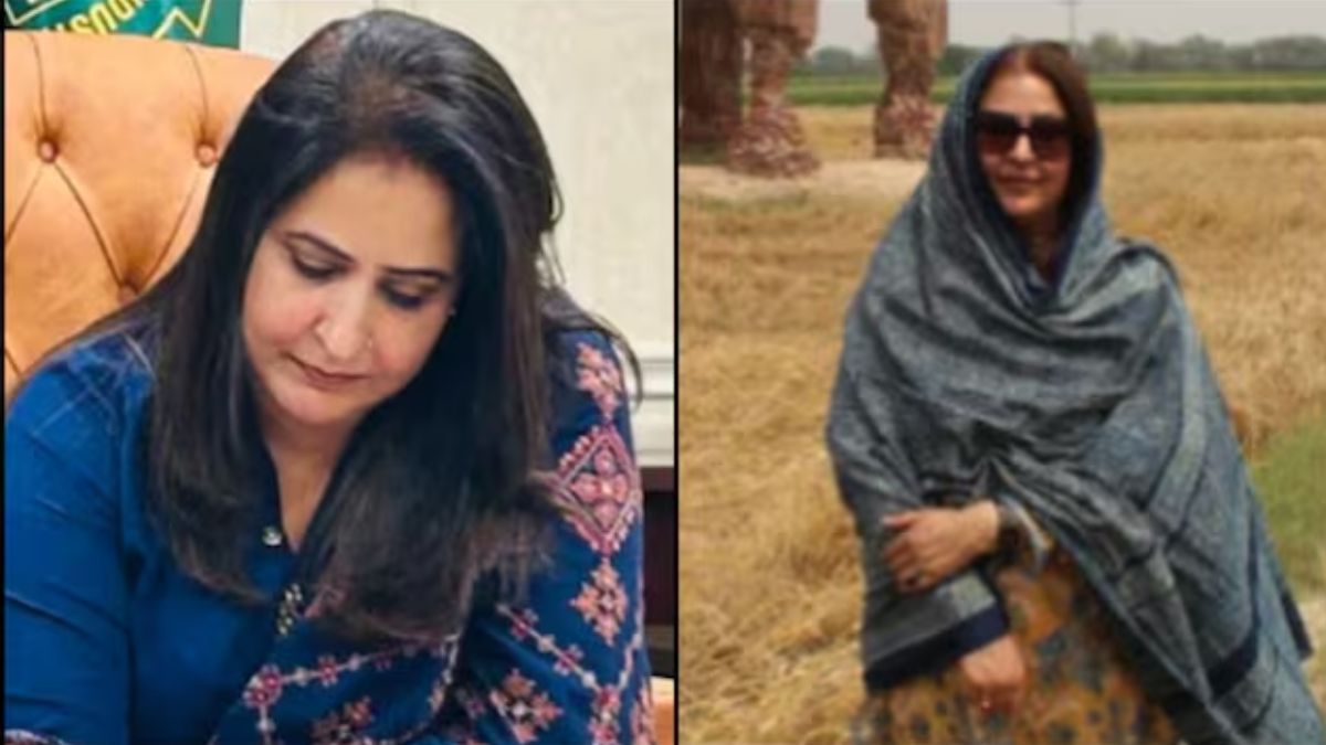 Pakistani travel agent Naushaba Shahzad Masood is linked to spying activities in India. News18 India Pakistani travel agent Naushaba Shahzad Masood is linked to spying activities in India. News18 India
