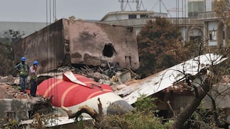 Members of Indian Army's engineering arm prepare to remove the wreckage of an Air India aircraft, bound for London's Gatwick Airport, which crashed during take-off from an airport in Ahmedabad, June 14, 2025. Reuters