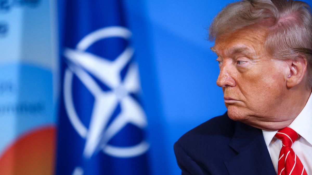US President Donald Trump looks on next to NATO Secretary General Mark Rutte (not pictured) at the NATO summit of heads of state and government in The Hague on June 25, 2025. AFP US President Donald Trump looks on next to NATO Secretary General Mark Rutte (not pictured) at the NATO summit of heads of state and government in The Hague on June 25, 2025. AFP