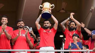 Royal Challengers Bengaluru's title celebration at Bengaluru's M Chinnaswamy Stadium on Wednesday had to be cut short due to a stampede that had broken out outside the venue. AP