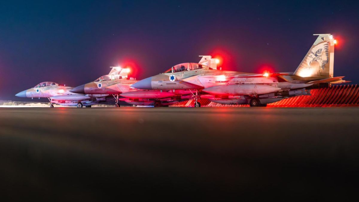 Israel has operated its F-35 stealth fighter jets and its fourth-generation aircraft, like the F-16 and F-15 to drop glide bombs on Iranian targets. Image Courtesy: @IDF/X Israel has operated its F-35 stealth fighter jets and its fourth-generation aircraft, like the F-16 and F-15 to drop glide bombs on Iranian targets. Image Courtesy: @IDF/X