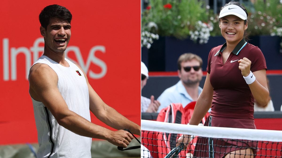 Carlos Alcaraz requested Emma Raducanu to team up for US Open mixed doubles event. Image: Reuters Carlos Alcaraz requested Emma Raducanu to team up for US Open mixed doubles event. Image: Reuters