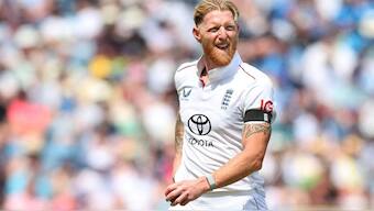 Ben Stokes in action on Day 1 of the 1st Test match. Image: Reuters
