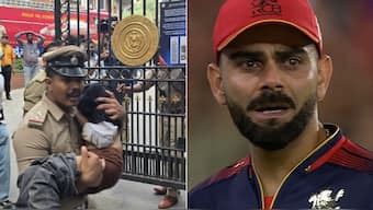 RCB announce Rs 10 lakh compensation for families of victims. Image: X/StarSports