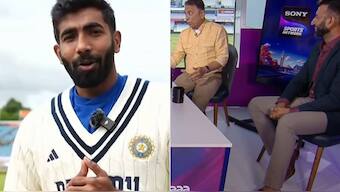 Sunil Gavaskar and Cheteshwar Pujara requested Jasprit Bumrah to play all five Tests. Image: SonySports