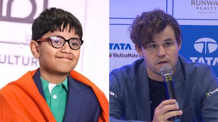 9-year-old Indian chess prodigy shocks Magnus Carlsen with a draw in online tournament