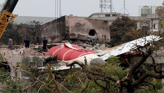 Members of Indian Army's engineering arm prepare to remove the wreckage of an Air India aircraft, bound for London's Gatwick Airport, which crashed during take-off from an airport in Ahmedabad, India. Reuters