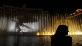 A woman watches during a “Game of Thrones"-themed show at the fountains at the Bellagio casino-resort, Sunday, March 31, 2019, in Las Vegas. File Image / AP