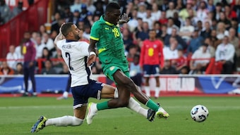 England suffered a 1-3 defeat against Senegal, losing their first game against an African team. Image: Reuters