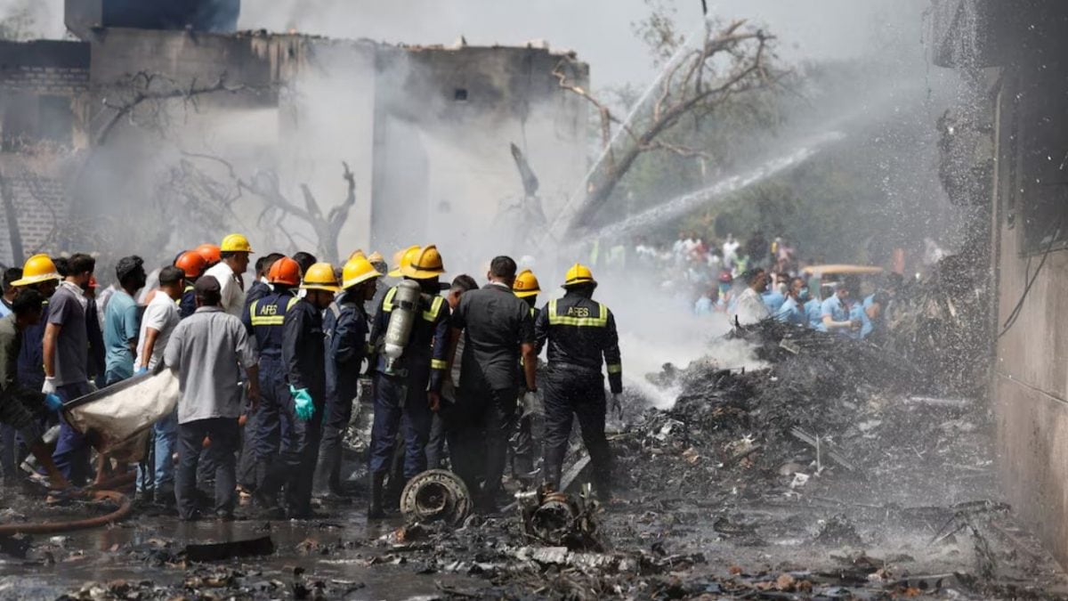 Helpline numbers launched after Air India flight crash in Ahmedabad