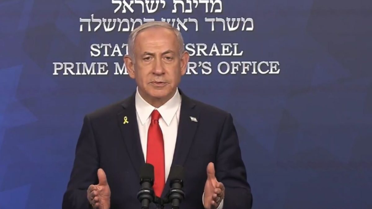 Israeli PM issues statement after US bombs Iranian sites (Source: X) Israeli PM issues statement after US bombs Iranian sites (Source: X)
