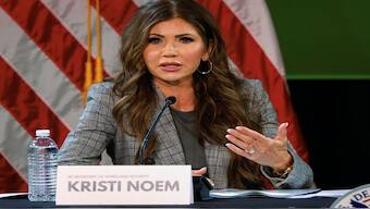 US Department of Homeland Security Secretary Kristi Noem will visit Guatemala today. File image/Reuters