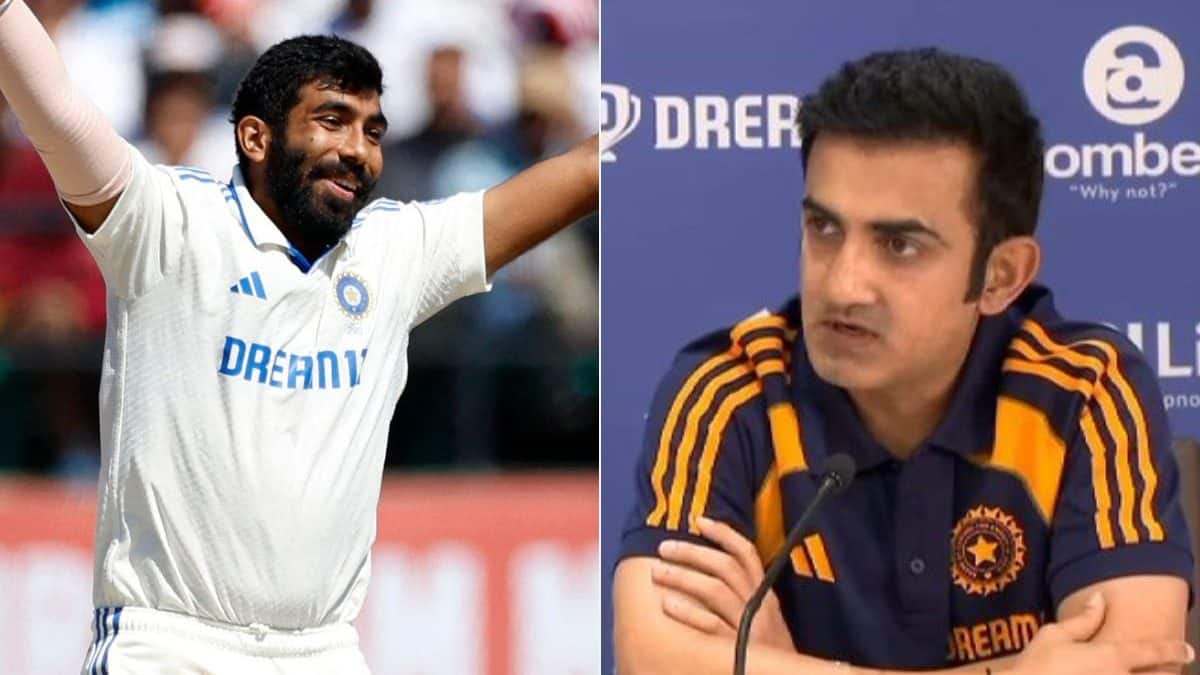 Not decided which 3 Tests': Gautam Gambhir reveals Jasprit Bumrah will not  play all 5 Tests in England – Firstpost