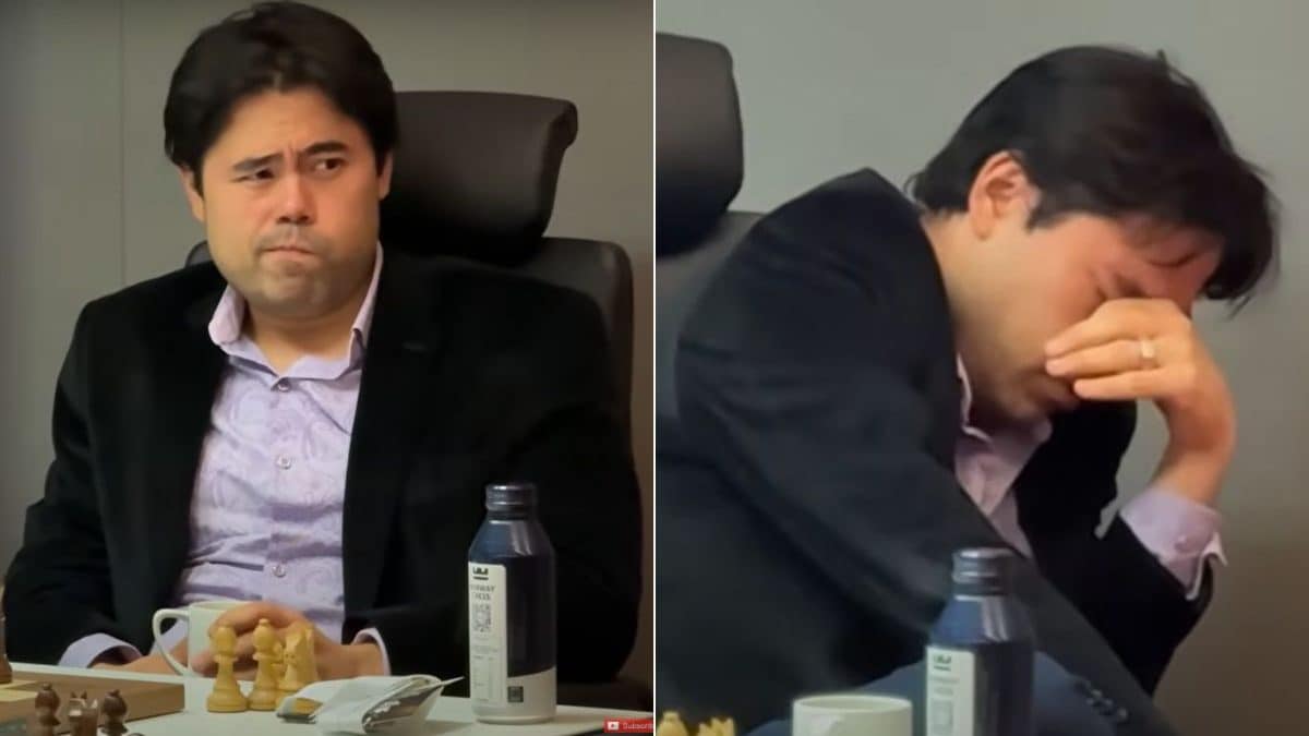 Hikaru Nakamura’s reaction after Armageddon blunder against Wei Yi goes viral; here's why