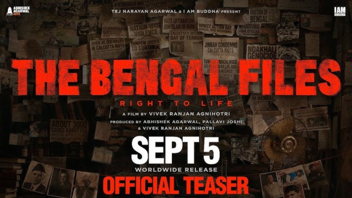 Vivek Agnihotri shares teaser of his next film 'The Bengal Files,' says 'If Kashmir hurt you, Bengal will...' Vivek Agnihotri shares teaser of his next film 'The Bengal Files,' says 'If Kashmir hurt you, Bengal will...'