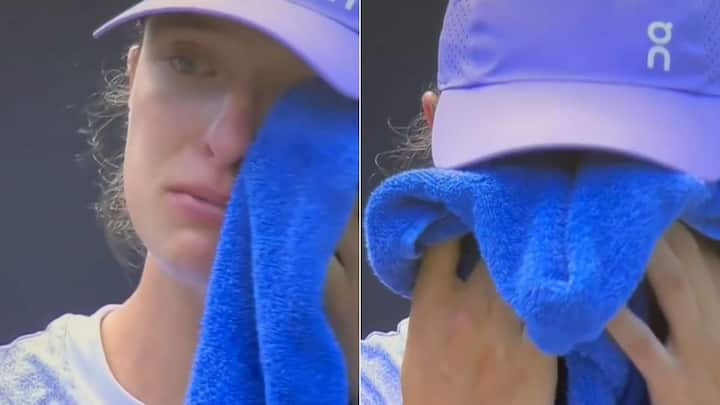 WATCH - Iga Swiatek breaks down in tears after loss to billionaire star Jessica Pegula