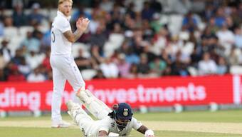 India finished Day 3 at 90/2 with KL Rahul batting on 47. Image: AFP