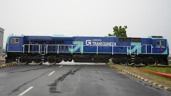 PM Modi inaugrated the made-in-India locomotives in Bihar’s Siwan district. Image courtesy: X