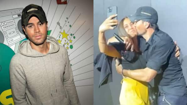 As Enrique Iglesias returns to India, looking at his throwback video where the singer shared a kiss with a female fan- Watch
