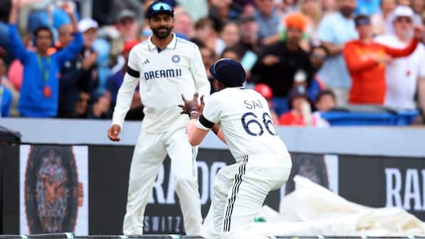 Watch: Jadeja-Sudharsan combine for brilliant boundary relay catch to get much-needed wicket