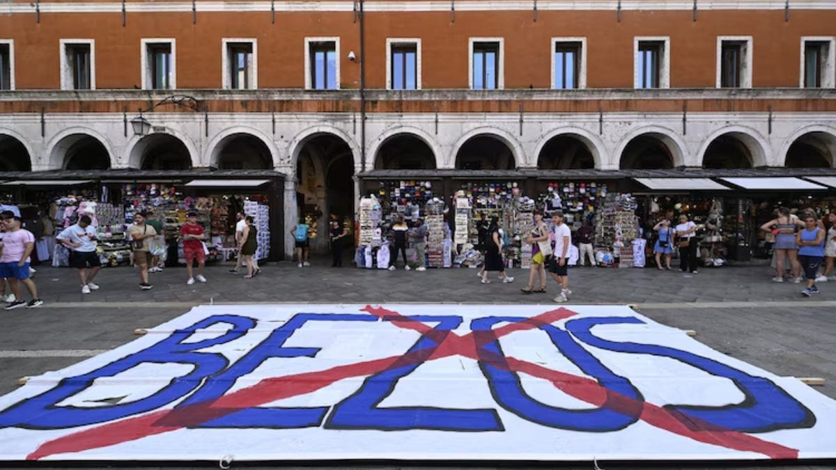 'No space for Bezos': Why Amazon founder's lavish wedding has Venice divided