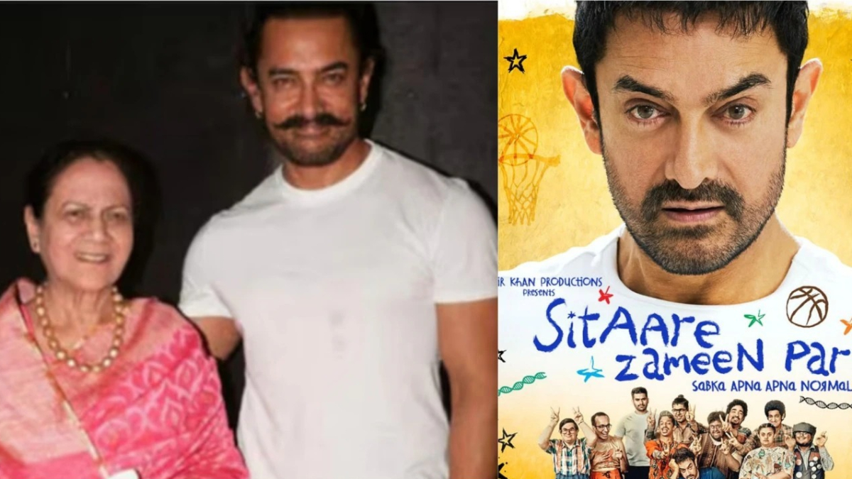 Aamir Khan reveals his 90-year old mother will make her acting debut with 'Sitaare Zameen Par': 'She doesn't want to come to my shoot but…' Aamir Khan reveals his 90-year old mother will make her acting debut with 'Sitaare Zameen Par': 'She doesn't want to come to my shoot but…'