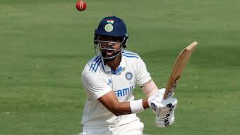 KL Rahul during a Test match for India. Image: Reuters